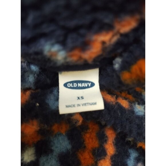 Old Navy Aztec Inspired Pullover Fleece 1/4 Zip XS Boho Westeern - Picture 5 of 6